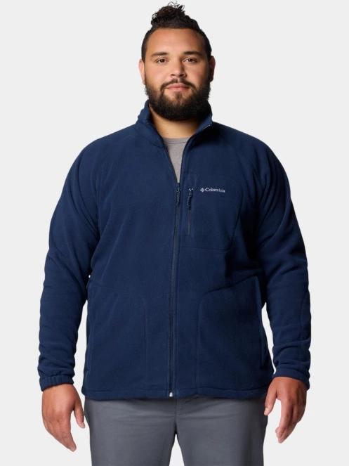 pulover polar pt. barbati Columbia Fast Trek II Full Zip Fleece albastru inchis 2
