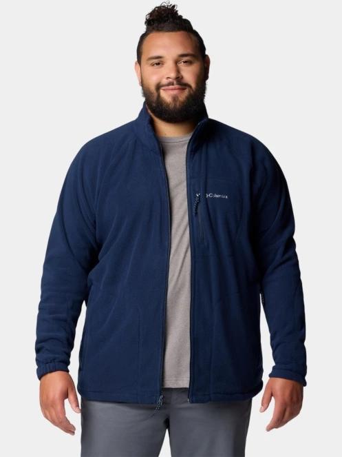 pulover polar pt. barbati Columbia Fast Trek II Full Zip Fleece albastru inchis 5