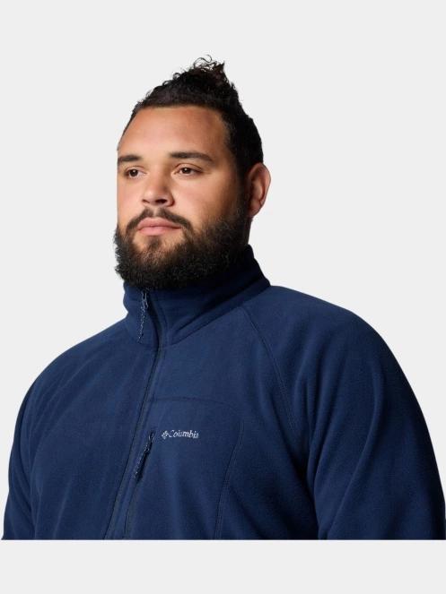 pulover polar pt. barbati Columbia Fast Trek II Full Zip Fleece albastru inchis 7