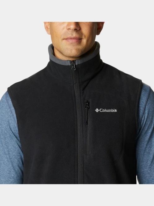 vesta pt. barbati Columbia Fast Trek Fleece Vest negru 6