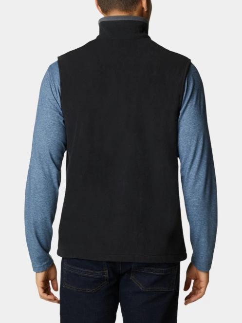 vesta pt. barbati Columbia Fast Trek Fleece Vest negru 4