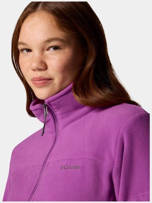 pulover polar pt. femei Columbia Fast Trek II Jacket violet 7