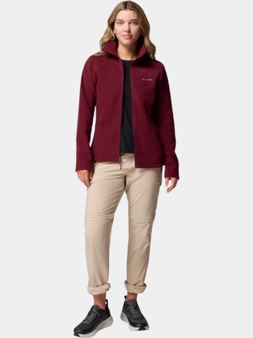 pulover polar pt. femei Columbia Fast Trek II Jacket rosu 6