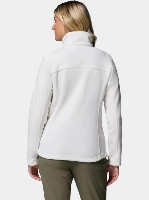 pulover polar pt. femei Columbia Fast Trek II Jacket alb 4