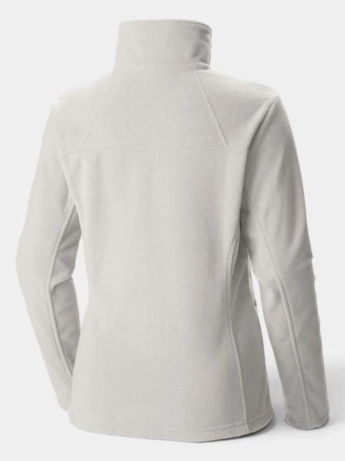 pulover polar pt. femei Columbia Fast Trek II Jacket alb 9