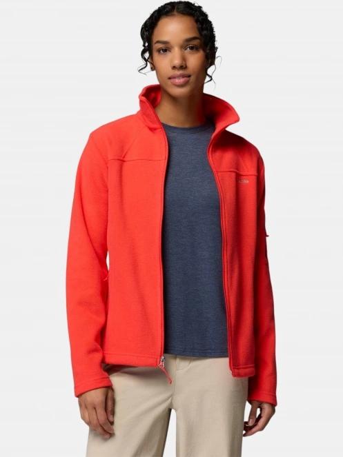 pulover polar pt. femei Columbia Fast Trek II Jacket rosu 6