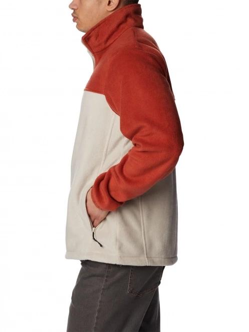 pulover polar pt. barbati Columbia Steens Mountain Full Zip 2.0 rosu 3