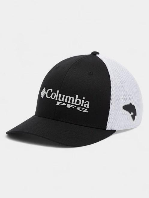 sapca de baseball Columbia PFG Logo Mesh Ball Cap negru 2
