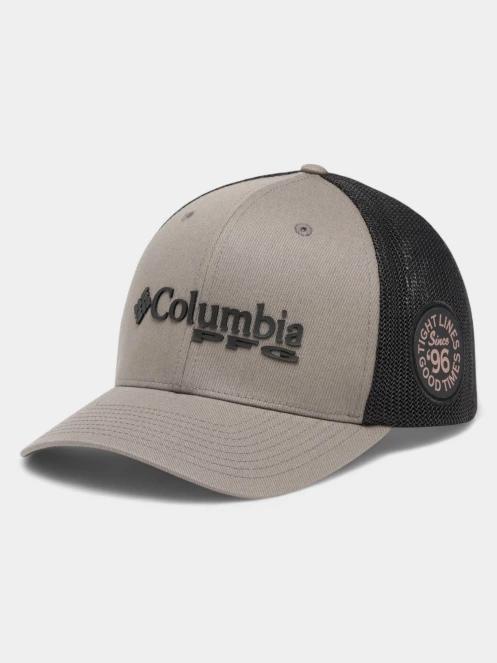 sapca de baseball Columbia PFG Logo Mesh Ball Cap maro 2