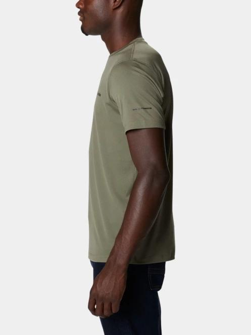 tricou pentru sport, cu maneci scurte pt. barbati Columbia Zero Rules Short Sleeve Shirt verde 3