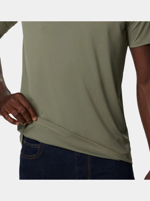 tricou pentru sport, cu maneci scurte pt. barbati Columbia Zero Rules Short Sleeve Shirt verde 5