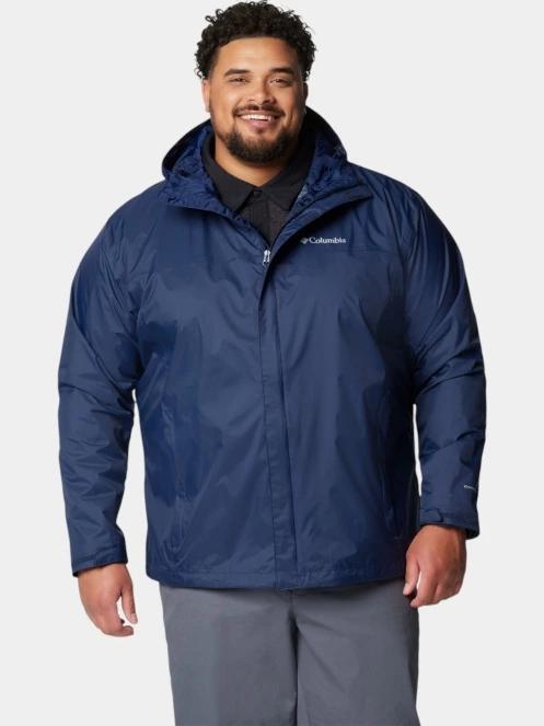 haine de ploaie pt. barbati Columbia Watertight II Jacket albastru 2