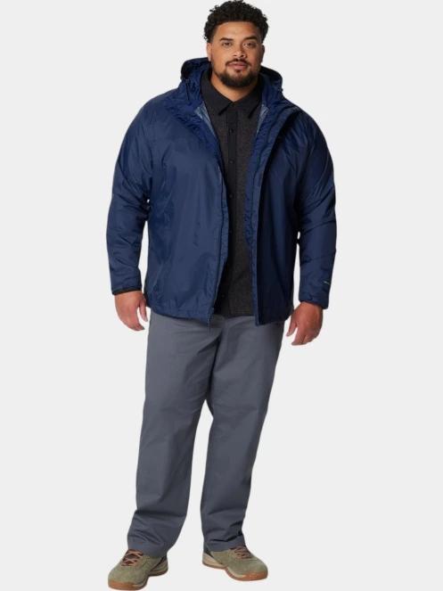 haine de ploaie pt. barbati Columbia Watertight II Jacket albastru 5