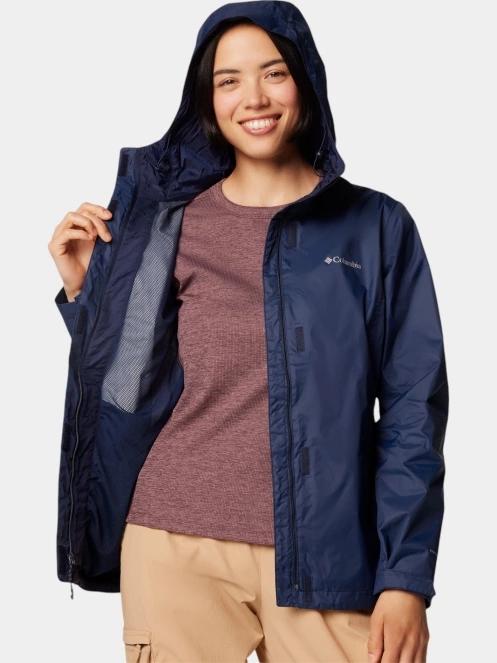 haine de ploaie pt. femei Columbia Arcadia II Jacket albastru 7
