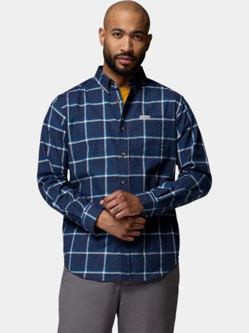camasa cu maneci lungi pt. barbati Columbia Rapid Rivers II Long Sleeve Shirt albastru inchis 2