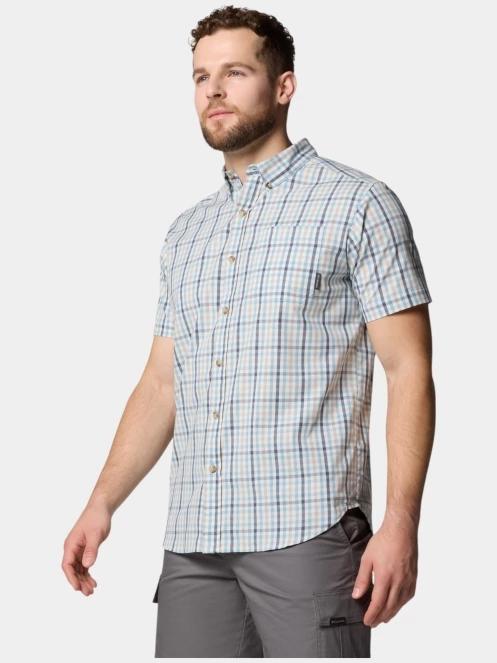 camasa cu maneci scurte pt. barbati Columbia Rapid Rivers II Short Sleeve Shirt albastru 3