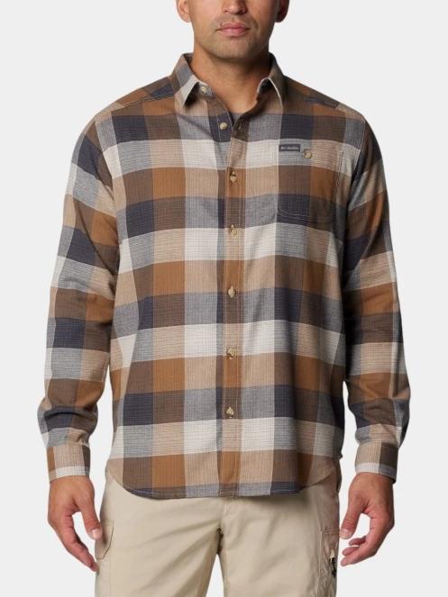 camasa cu maneci lungi pt. barbati Columbia Cornell Woods Flannel Long Sleeve Shirt nisip 2