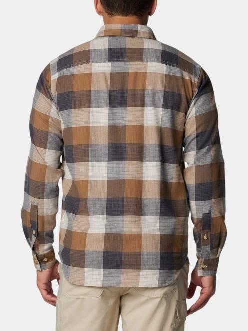 camasa cu maneci lungi pt. barbati Columbia Cornell Woods Flannel Long Sleeve Shirt nisip 4
