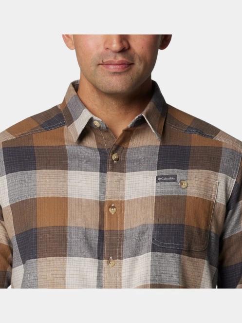 camasa cu maneci lungi pt. barbati Columbia Cornell Woods Flannel Long Sleeve Shirt nisip 6