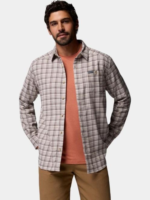 camasa cu maneci lungi pt. barbati Columbia Cornell Woods Flannel Long Sleeve Shirt nisip 6