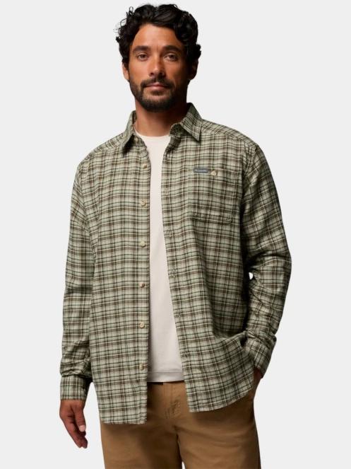 camasa cu maneci lungi pt. barbati Columbia Cornell Woods Flannel Long Sleeve Shirt verde 6