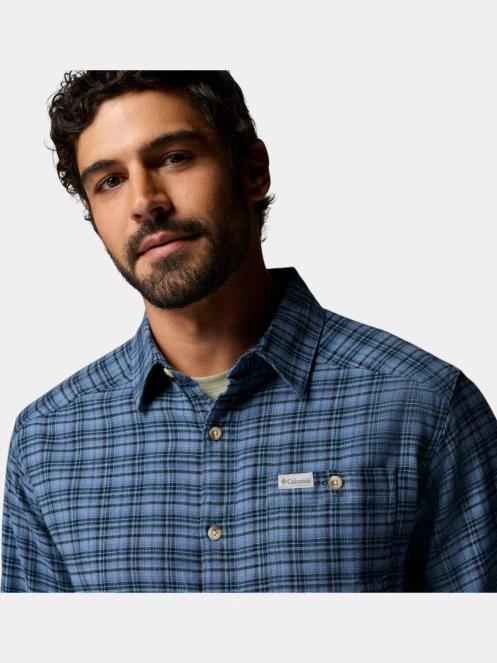 camasa cu maneci lungi pt. barbati Columbia Cornell Woods Flannel Long Sleeve Shirt albastru 7