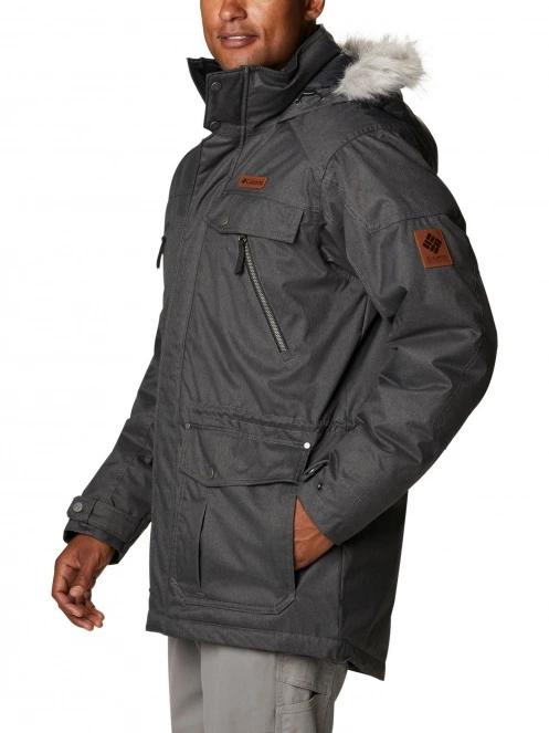 jacheta de puf pt. barbati Columbia Barlow Pass 550 TurboDown Jacket negru 3