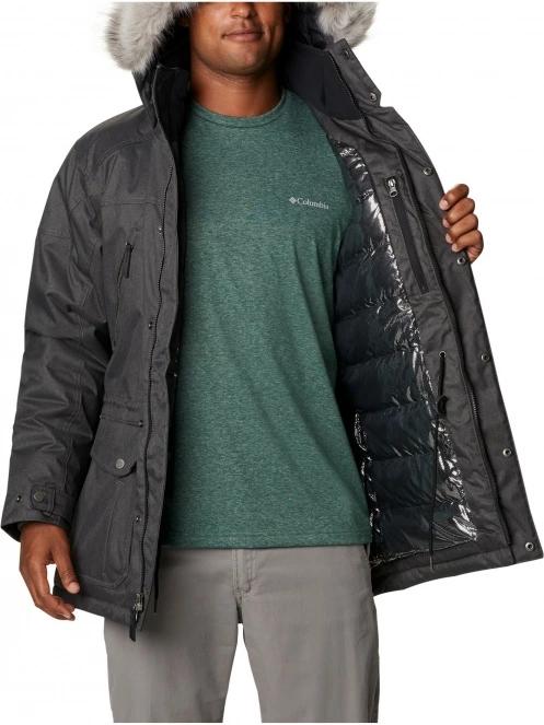 jacheta de puf pt. barbati Columbia Barlow Pass 550 TurboDown Jacket negru 5