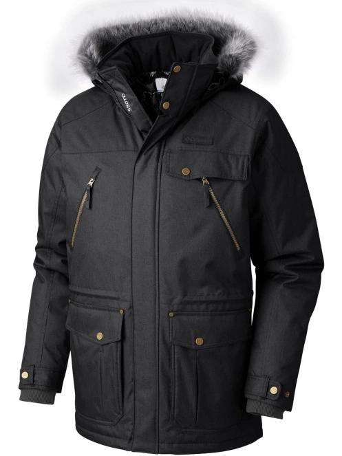jacheta de puf pt. barbati Columbia Barlow Pass 550 TurboDown Jacket negru 8