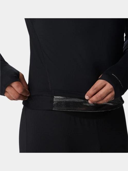 top lenjerie de corp pt. barbati Columbia Midweight Stretch Long Sleeve Half Zip negru 7
