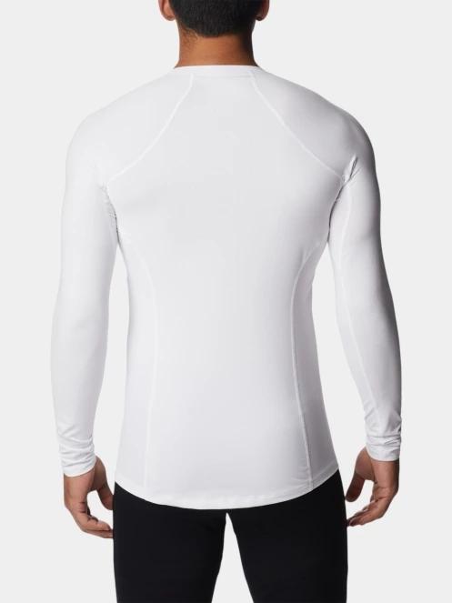 top lenjerie de corp pt. barbati Columbia Midweight Stretch Long Sleeve Top alb 4