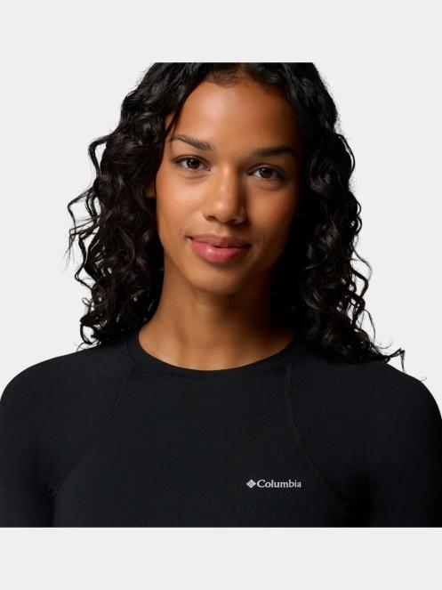 top lenjerie de corp pt. femei Columbia Midweight Stretch Long Sleeve Top negru 7