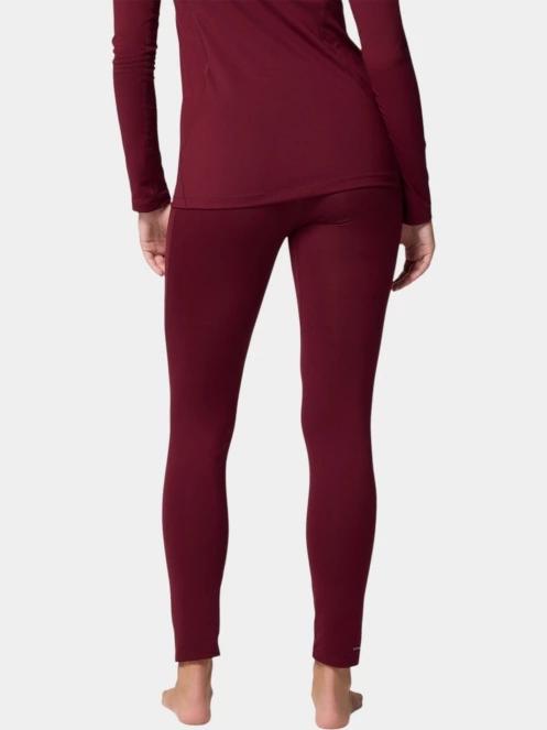 pantaloni de corp pt. femei Columbia Midweight Stretch Tight rosu 4