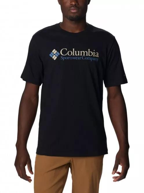 tricou cu maneci scurte pt. barbati Columbia Csc Basic Logo Short Sleeve negru 2