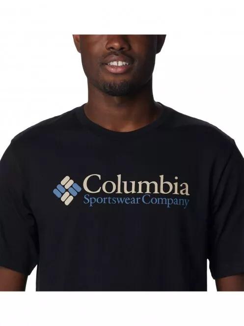 tricou cu maneci scurte pt. barbati Columbia Csc Basic Logo Short Sleeve negru 5