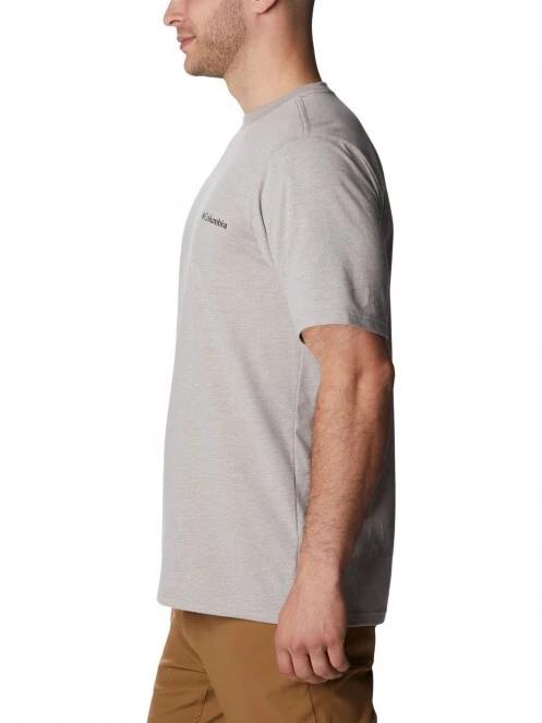 tricou cu maneci scurte pt. barbati Columbia Csc Basic Logo Short Sleeve gri 3
