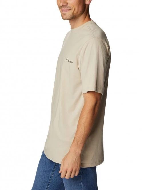 tricou cu maneci scurte pt. barbati Columbia Csc Basic Logo Short Sleeve nisip 3