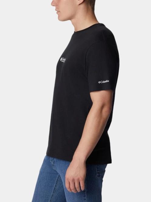 tricou cu maneci scurte pt. barbati Columbia Csc Basic Logo Short Sleeve Shirt negru 3