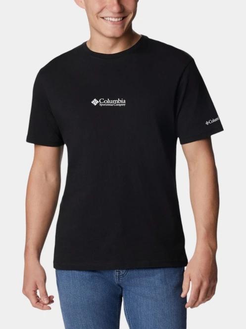 tricou cu maneci scurte pt. barbati Columbia Csc Basic Logo Short Sleeve Shirt negru 5