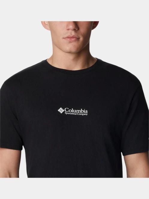 tricou cu maneci scurte pt. barbati Columbia Csc Basic Logo Short Sleeve Shirt negru 6