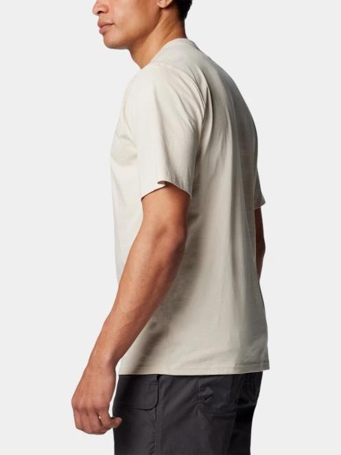 tricou cu maneci scurte pt. barbati Columbia Csc Basic Logo Short Sleeve Shirt nisip 3