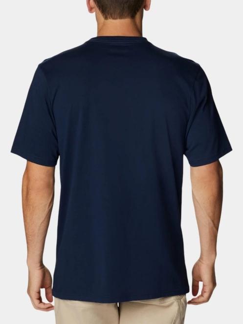 tricou cu maneci scurte pt. barbati Columbia Csc Basic Logo Short Sleeve Shirt albastru 4