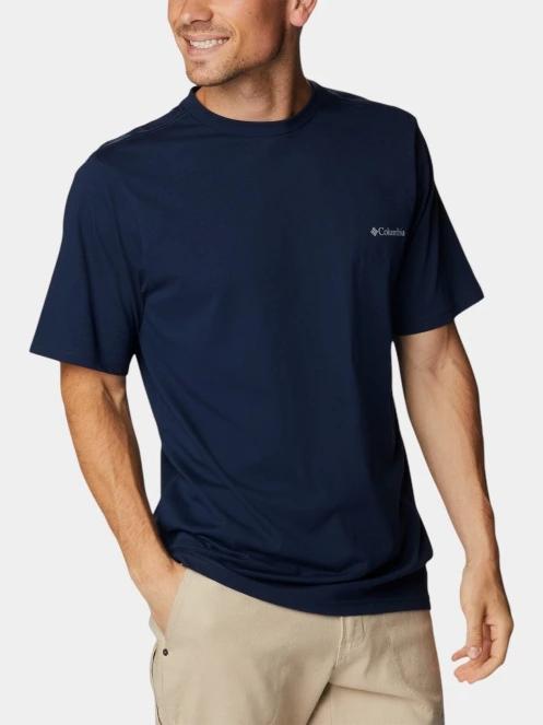 tricou cu maneci scurte pt. barbati Columbia Csc Basic Logo Short Sleeve Shirt albastru 5
