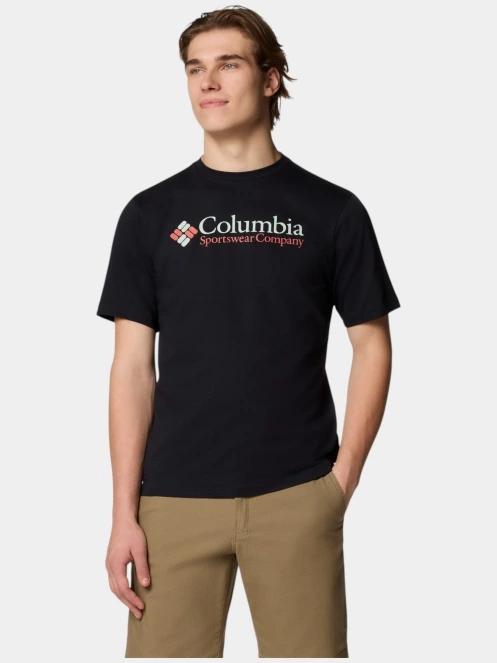 tricou cu maneci scurte pt. barbati Columbia CSC Basic Logo Short Sleeve Shirt negru 5