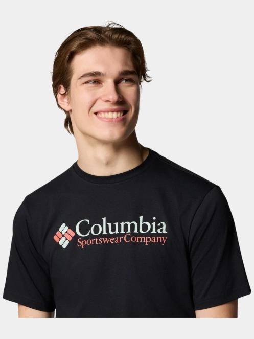 tricou cu maneci scurte pt. barbati Columbia CSC Basic Logo Short Sleeve Shirt negru 6
