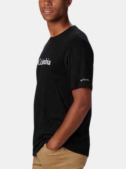 tricou cu maneci scurte pt. barbati Columbia CSC Basic Logo Short Sleeve Shirt negru 3