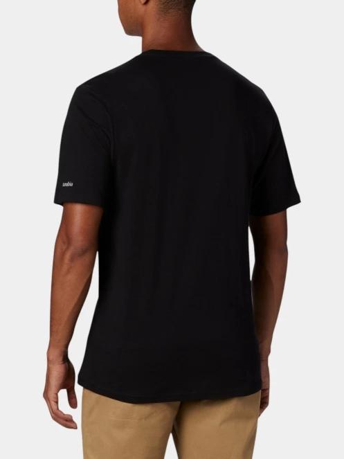 tricou cu maneci scurte pt. barbati Columbia CSC Basic Logo Short Sleeve Shirt negru 4