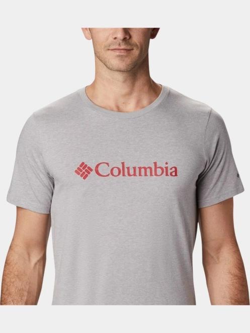 tricou cu maneci scurte pt. barbati Columbia CSC Basic Logo Short Sleeve Shirt gri 6