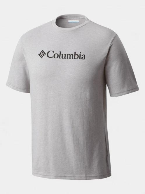 tricou cu maneci scurte pt. barbati Columbia CSC Basic Logo Short Sleeve Shirt gri 7
