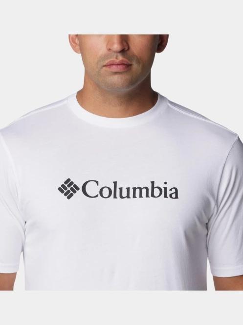 tricou cu maneci scurte pt. barbati Columbia CSC Basic Logo Short Sleeve Shirt alb 6